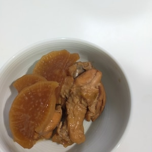 ☆やわらか美味しい☆大根と鶏手羽元の甘辛煮